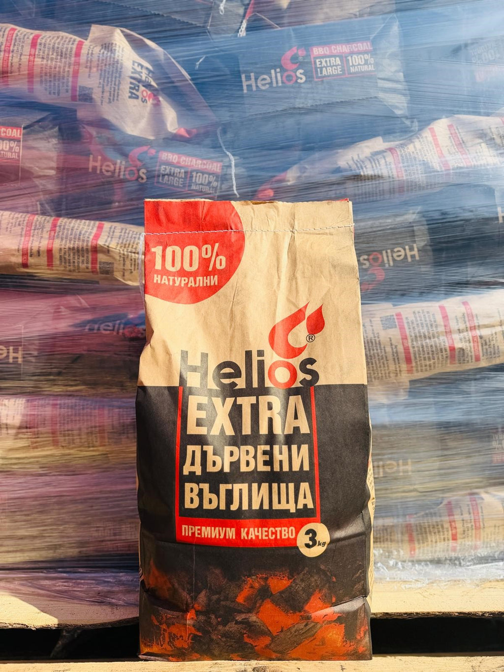 Premium Holzkohle für Grill und BBQ Körnung 15–80 mm – Staubanteil max. 5 %